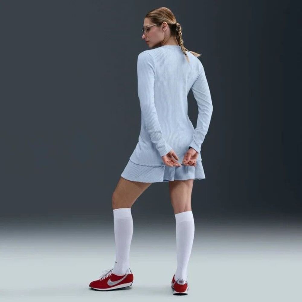 Nike Sportswear Chill Knit Slim Ribbed Cardigan – Women’s Medium – HJ1242-423 - Picture 5 of 7